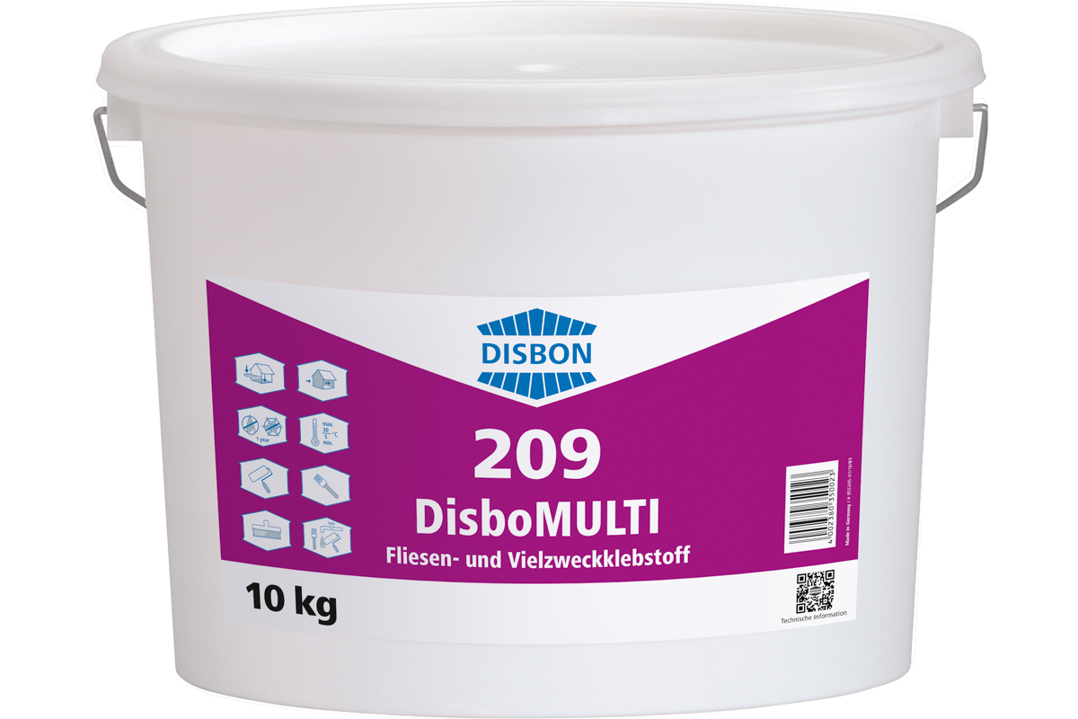 Disbon 209 Disbomulti Fliesen- 10,0 kg und Vielzweckkleber